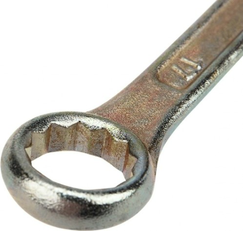 Ключ комбинированный REXANT 12-5812-2 17 мм, желтый цинк Ключ комбинированный REXANT 12-5812-2 17 мм, желтый цинк