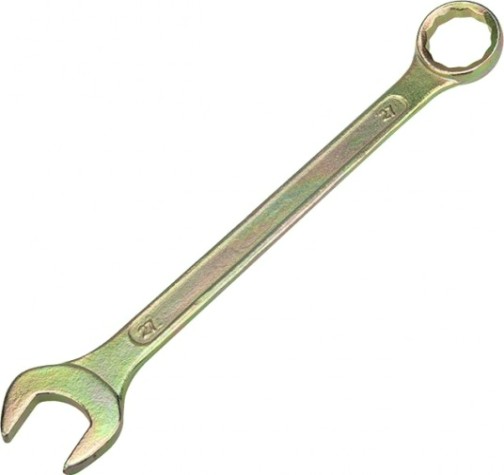 Ключ комбинированный REXANT 12-5813-2 19 мм, желтый цинк