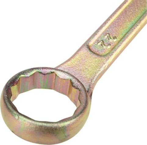 Ключ комбинированный REXANT 12-5814-2 22 мм, желтый цинк