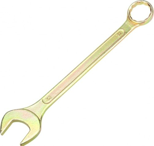Ключ комбинированный REXANT 12-5818-2 32 мм, желтый цинк