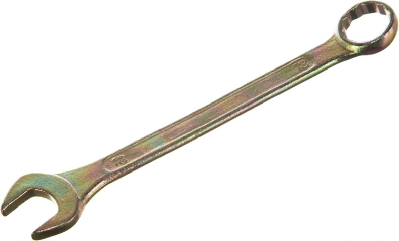 Ключ комбинированный REXANT 12-5819-2 18 мм, желтый цинк