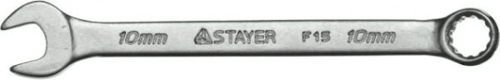 Ключ комбинированный STAYER 10 мм гаечный [27085-10]