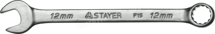 Ключ комбинированный STAYER 12 мм гаечный [27085-12]