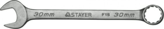 Ключ комбинированный STAYER 30 мм гаечный [27085-30]