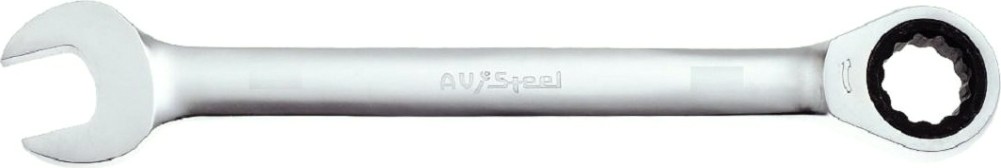 Ключ комбинированный трещоточный AV Steel AV-315017 17 мм
