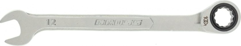Ключ комбинированный трещоточный GROSS 14850 12 мм