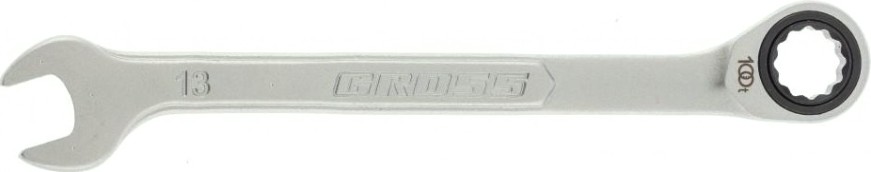 Ключ комбинированный трещоточный GROSS 14851 13 мм