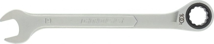 Ключ комбинированный трещоточный GROSS 14857 19 мм