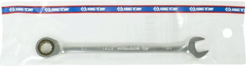 Ключ комбинированный трещоточный KING TONY 373110М 10 мм [373110M]