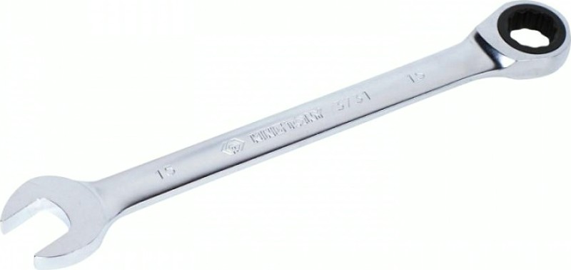 Ключ комбинированный трещоточный KING TONY 373115М 15 мм [373115M]