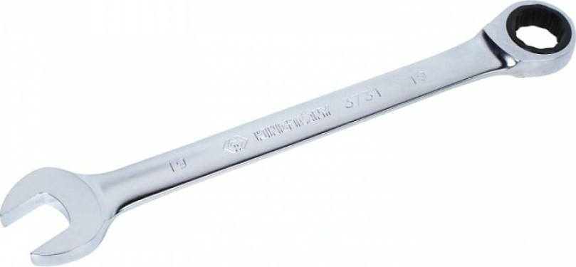 Ключ комбинированный трещоточный KING TONY 373119М 19 мм [373119M]