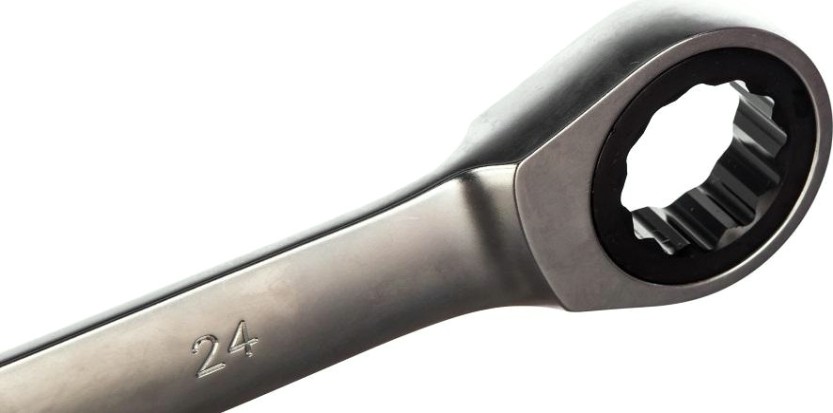 Ключ комбинированный трещоточный KING TONY 373124М 24 мм [373124M]