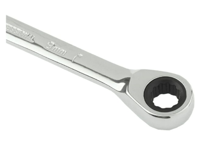 Ключ комбинированный трещоточный MATRIX 14802 9мм, CrV Ключ комбинированный трещоточный MATRIX 14802 9мм, CrV