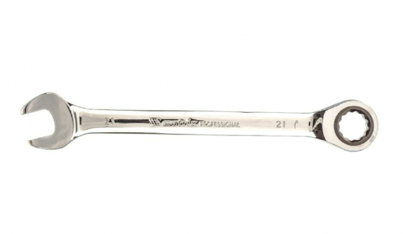 Ключ комбинированный трещоточный MATRIX 14813 21 мм, CrV Ключ комбинированный трещоточный MATRIX 14813 21 мм, CrV