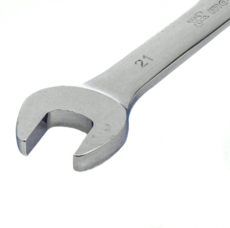 Ключ комбинированный трещоточный MATRIX 14813 21 мм, CrV Ключ комбинированный трещоточный MATRIX 14813 21 мм, CrV