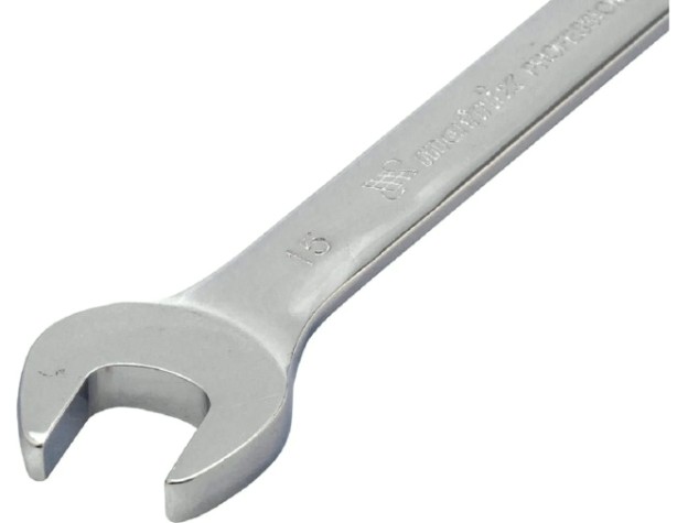 Ключ комбинированный трещоточный MATRIX 14828 15 мм, CrV шарнирный