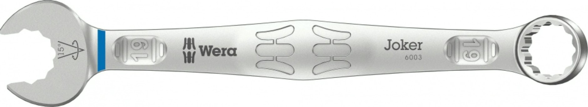 Ключ комбинированный WERA 05020210001 6003 joker гаечный 19x230 мм [WE-020210]