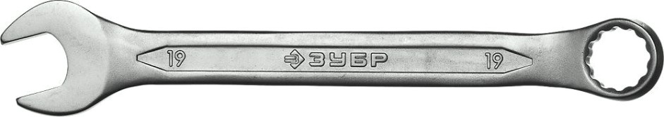 Ключ комбинированный ЗУБР МАСТЕР гаечный 19 мм, [27087-19_z01]