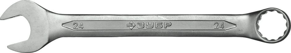 Ключ комбинированный ЗУБР МАСТЕР гаечный 24 мм, [27087-24_z01]