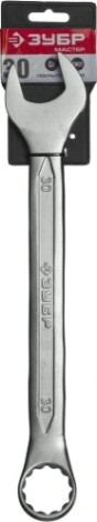 Ключ комбинированный ЗУБР МАСТЕР гаечный 30 мм, [27087-30_z01]