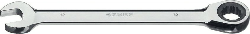 Ключ комбинированный ЗУБР ПРОФЕССИОНАЛ трещоточный 12 мм [27074-12_z01]