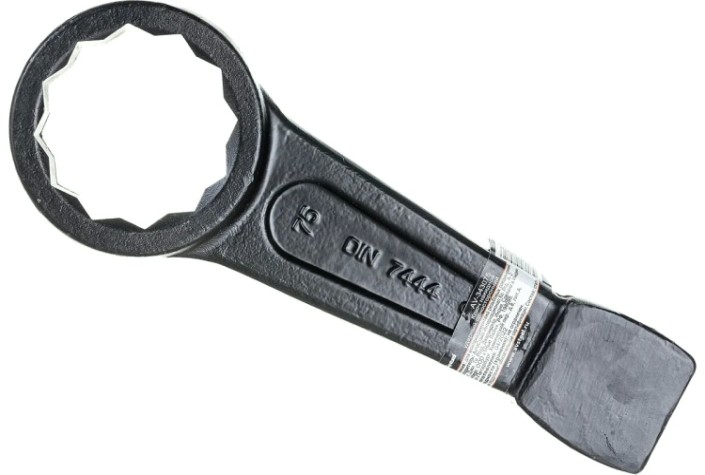 Ключ накидной AV Steel AV-343075 ударный, односторонний, 75 мм