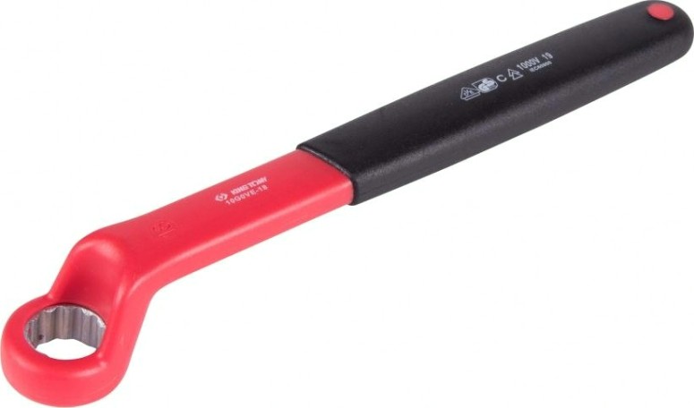 Ключ накидной диэлектрический KING TONY 10G0VE-18 мм [10G0VE-18]