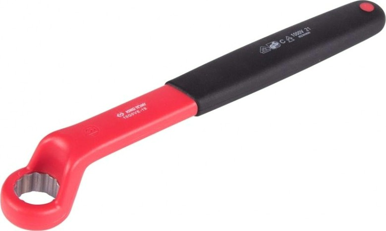 Ключ накидной диэлектрический KING TONY 10G0VE-19 мм [10G0VE-19]