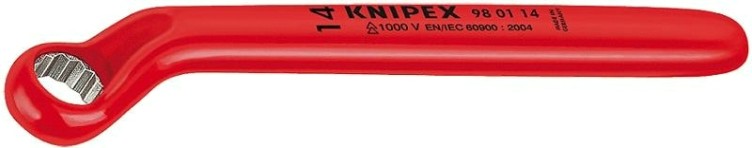 Ключ накидной диэлектрический KNIPEX 980108 1000 V, 8 мм [KN-980108]