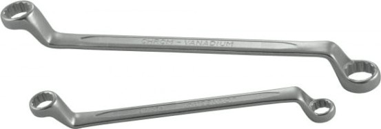 Ключ накидной JONNESWAY W231617 изогнутый 75°, 16 х 17 мм [047966]