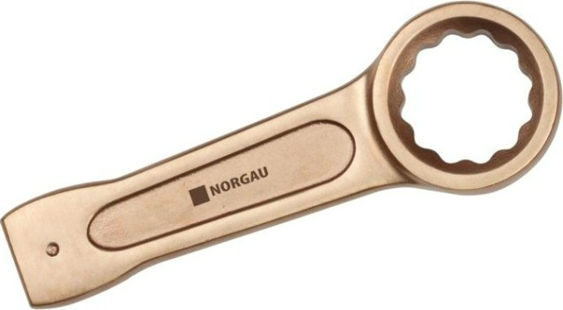 Ключ накидной Norgau N306-NSB гаечный ударный искробезопасный 24 мм [069051024]