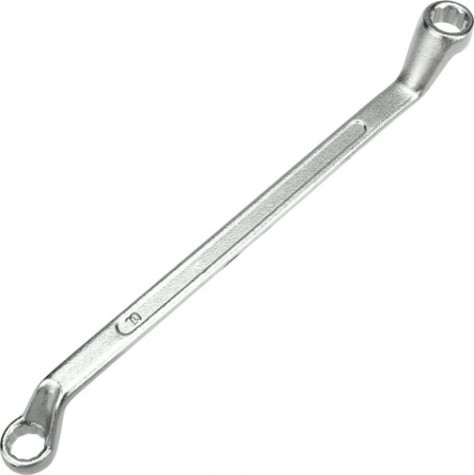Ключ накидной REXANT 12-5857-2 коленчатый 10х13 мм, хром