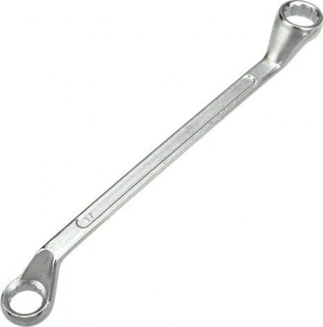 Ключ накидной REXANT 12-5860-2 коленчатый 17х19 мм, хром