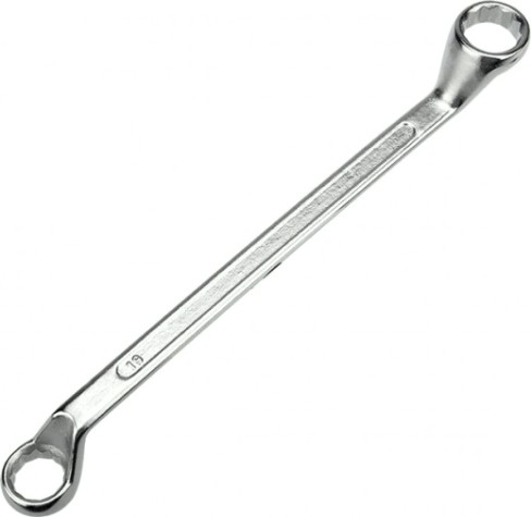 Ключ накидной REXANT 12-5861-2 коленчатый 19х22 мм, хром