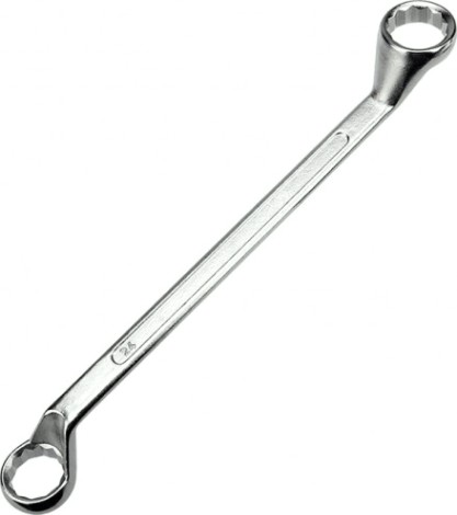 Ключ накидной REXANT 12-5863-2 коленчатый 22х24 мм, хром