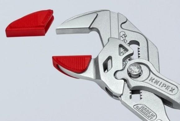Ключ переставной KNIPEX 8609300V01 защитные губки для клещей-гаечных kn-86xx300 [KN-8609300V01]