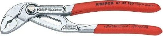 Ключ переставной KNIPEX 8703125 cobra 125 мм с фиксатором [KN-8703125]