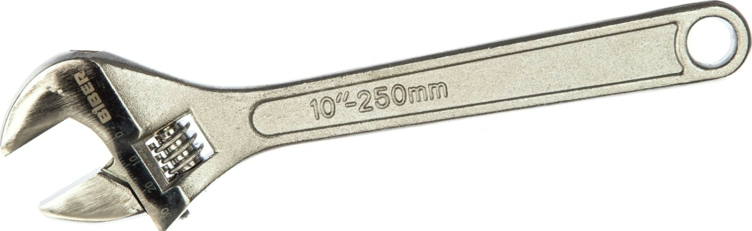 Ключ разводной Biber 90003 со шкалой 250мм [Тов-087761]