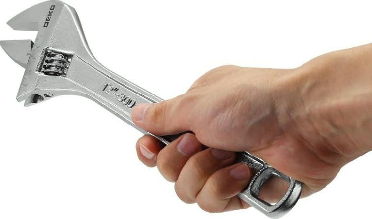 Ключ разводной DEKO WR04 12" 300 мм [065-0973]