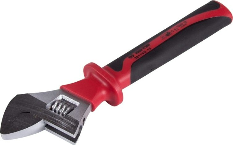 Ключ разводной диэлектрический KING TONY 3611VE-10 260 мм