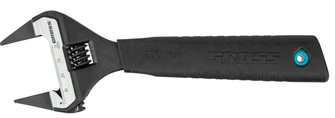 Ключ разводной GROSS 15573 200 мм