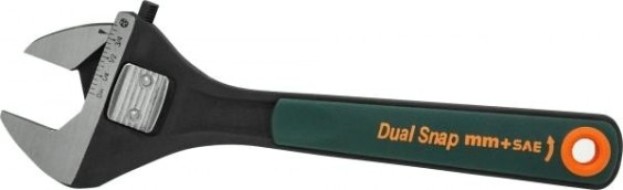 Ключ разводной JONNESWAY W27AK8 реечный, 0-24 мм, L-200 мм [048869]