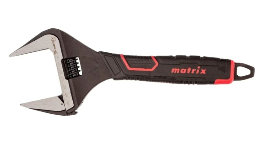 Ключ разводной MATRIX 15579 тонкие губки, фосфатированный, 300 мм CrV, PRO