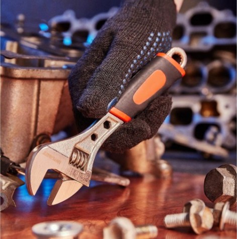 Ключ разводной REXANT 12-4672 150 мм, двухкомпонентная рукоятка