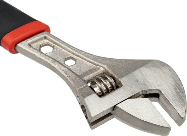 Ключ разводной REXANT 12-4674 250 мм двухкомпонентная рукоятка Ключ разводной REXANT 12-4674 250 мм двухкомпонентная рукоятка