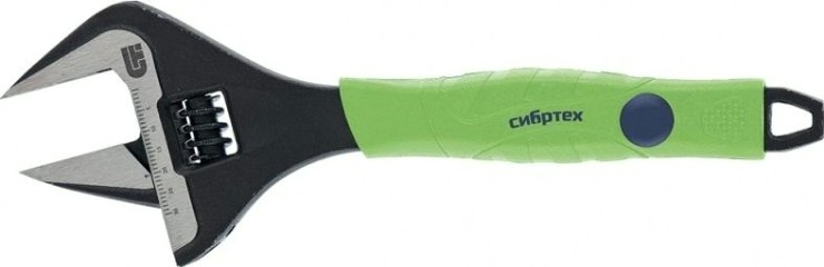 Ключ разводной СИБРТЕХ 150 мм тонкие губки, фосфатированый [15533]