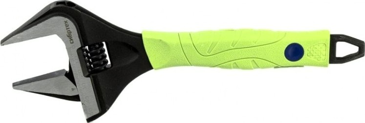 Ключ разводной СИБРТЕХ 250 мм тонкие губки, фосфатированый [15536]