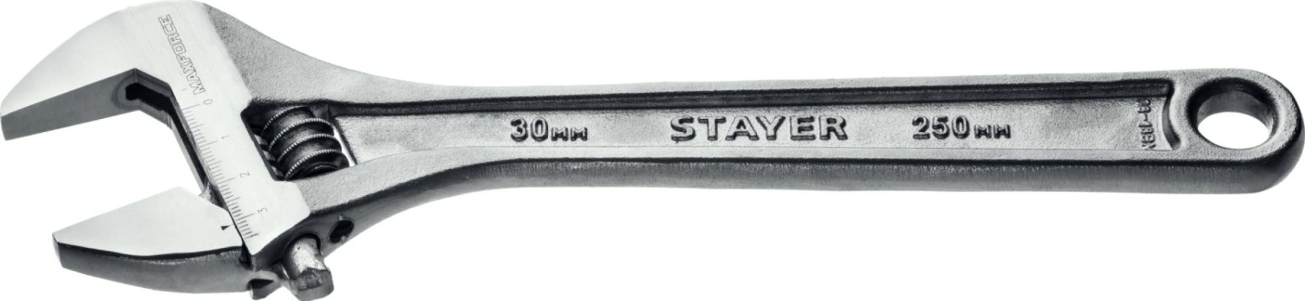 Ключ разводной STAYER MAX-Force 250 / 30 мм, [2725-25_z01]