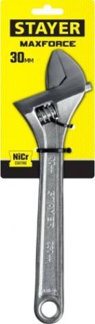 Ключ разводной STAYER MAX-Force 250 / 30 мм, [2725-25_z01]