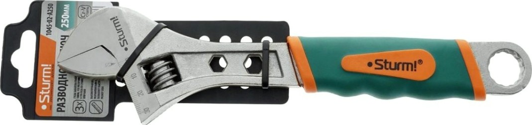 Ключ разводной Sturm 1045-02-A250 250 мм Ключ разводной Sturm 1045-02-A250 250 мм